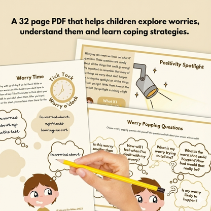 Understanding & Managing Anxiety in Children – Practical Worksheet