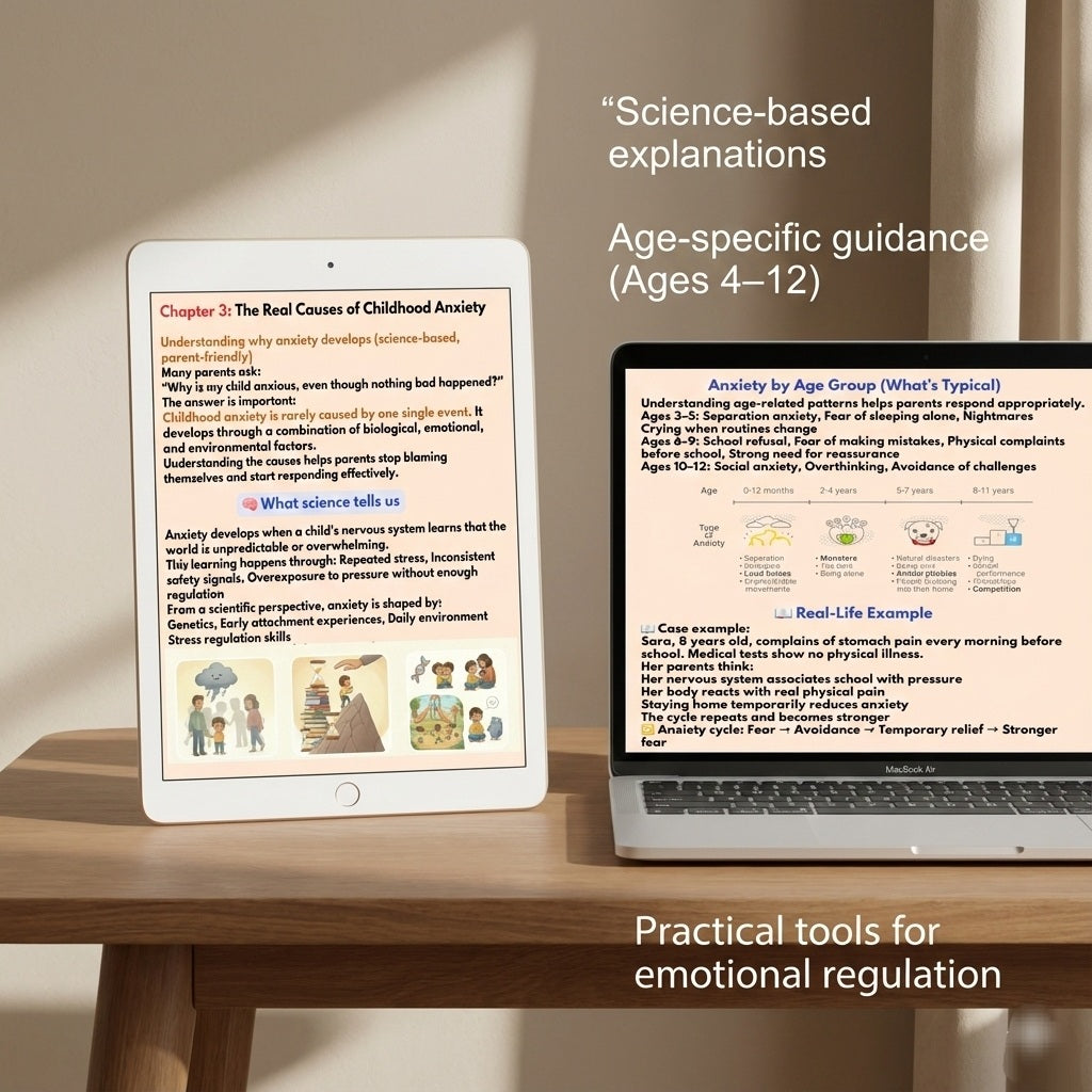 The Calm & Confident Child  A Practical Anxiety Workbook for Kids Ages 4–12