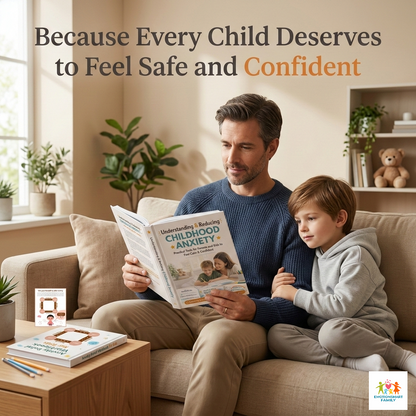 The Calm Child Toolkit  4-in-1 Parenting Guide, Worksheets & 30-Day Anxiety Plan
