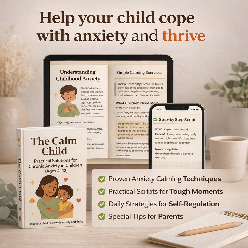 The Calm & Confident Child  A Practical Anxiety Workbook for Kids Ages 4–12