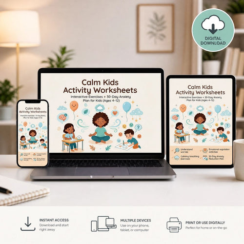 Your Child's Anxiety Won't Disappear Overnight—But Here's How You Can Start Helping Today-30Day Confidence Plan